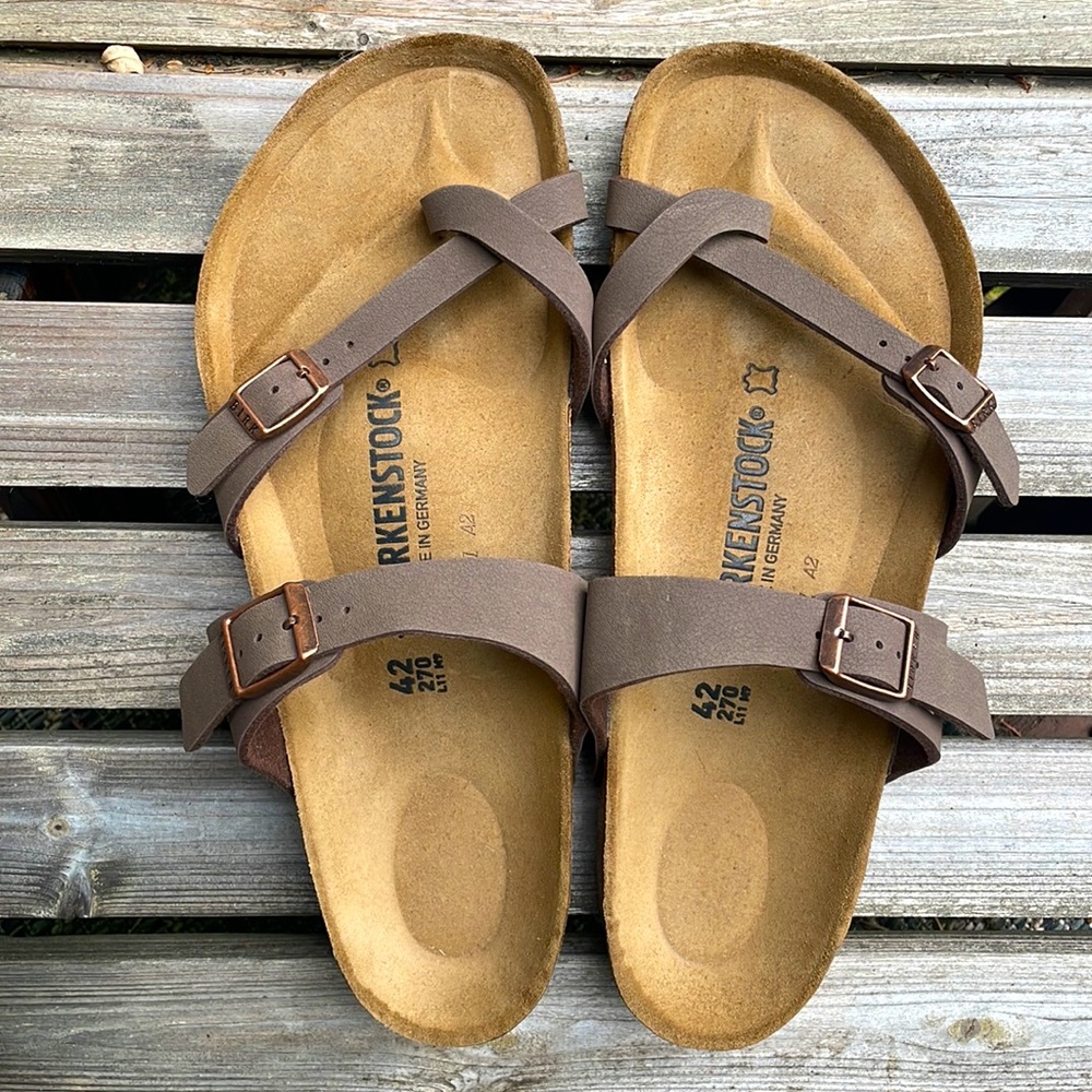 New w/ Box Mayari Birkenstock Sandals: Brand New Never Worn Regular Fit